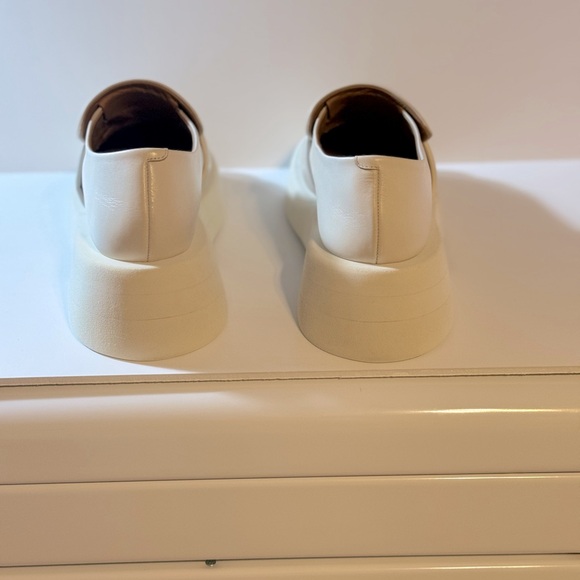 Marsell Musone chunky sole Loafers Mocassino Pelle Vitello Cream White NWT 38 - Picture 5 of 7